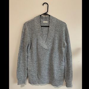 Oversized V Neck Sweater